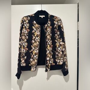 WAYF flower print jacket - size medium
